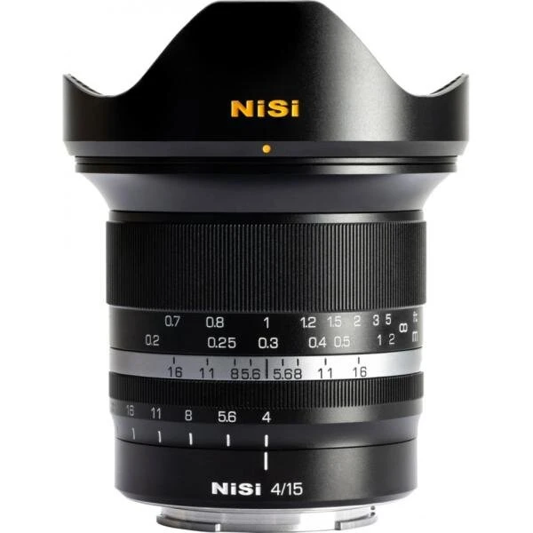 NiSi 15mm f/4 Sunstar vidvinkelobjektiv — Sony E-mount
