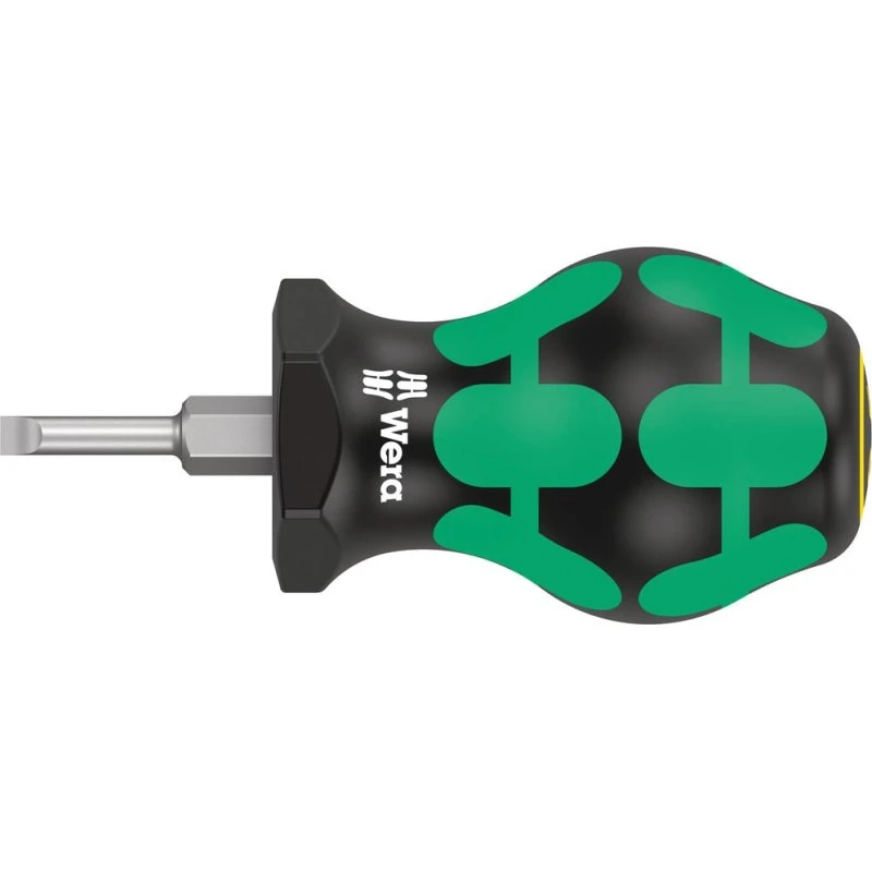 Wera 335 Stubby skruetrækker 0,6 x 3,5 x 25 mm