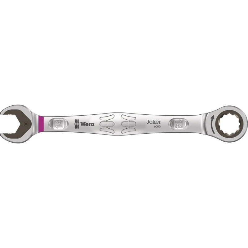 Wera Joker Ring-gaffelnøgle med skralde 14 mm