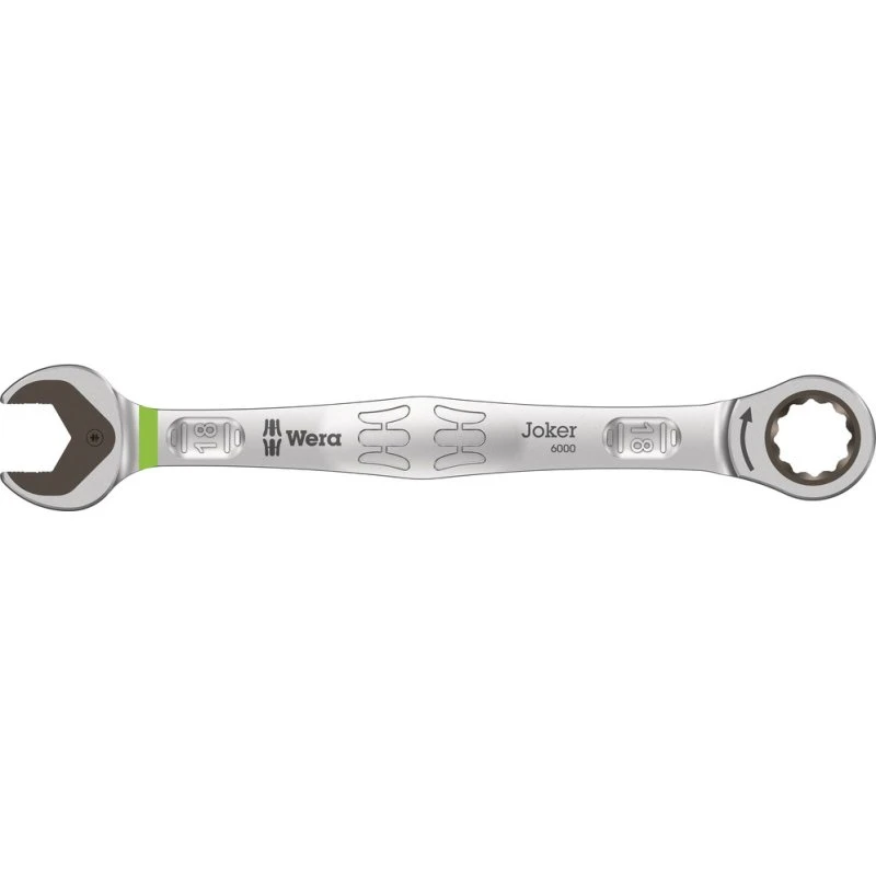 Wera Joker Ring-gaffelnøgle med skralde 18 x 235 mm