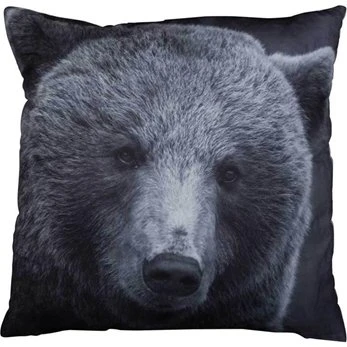 Borg Living pyntepude 30x30 cm – Bjørnemotiv