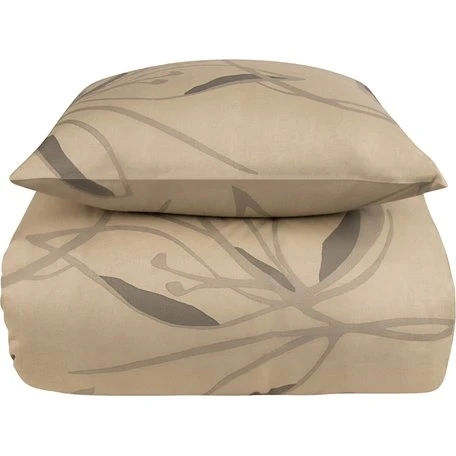 By Borg sengetøj 200x220 cm 100% bomuldssatin - Iris beige