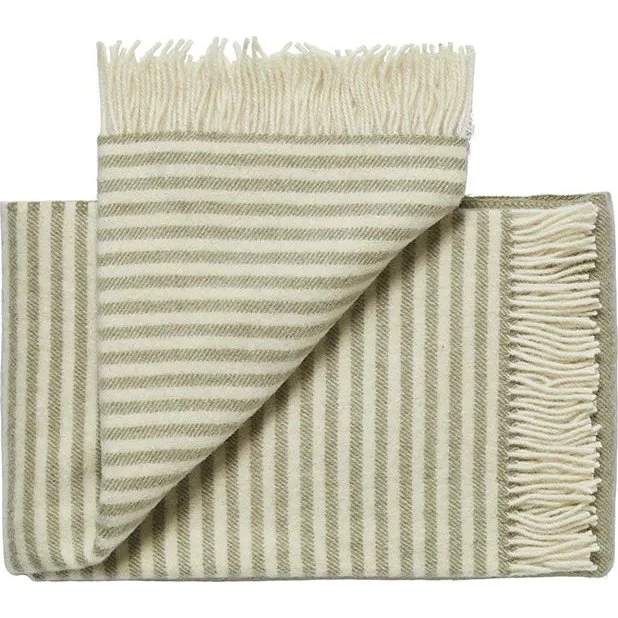 Silkeborg Uldspinderi Bogø plaid 140x240 cm - Sunshine Yellow