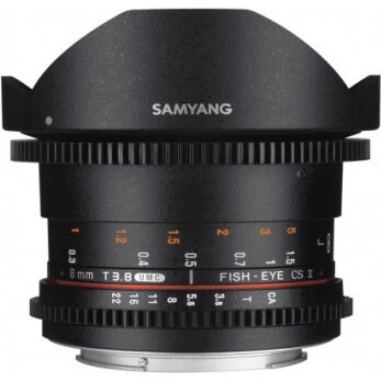 Samyang 8mm T3.8 UMC Fisheye CS II VDSLR (Nikon)