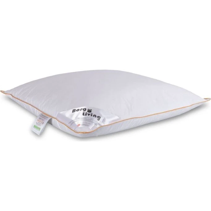 Borg Living gåseduns hovedpude 60x63 cm, mellem (3-kammer)