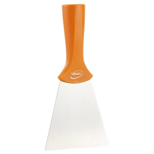 Vikan Rustfri Skraber m/gevind, 100 mm, Orange