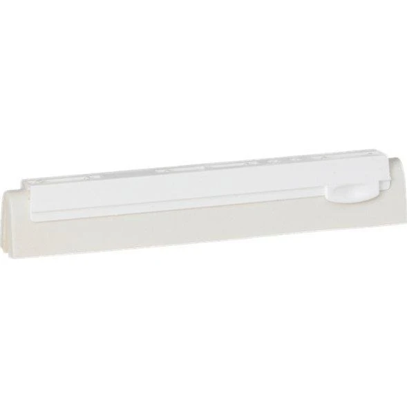 Vikan 77715 Klassisk dobbeltlæbet udskiftningskassette 25 cm, hvid