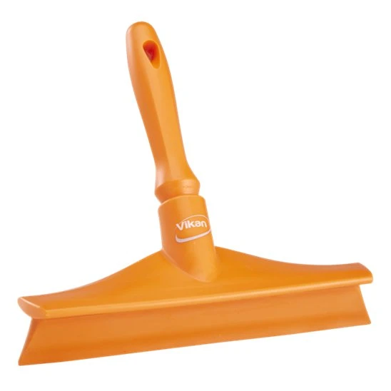 Vikan Ultra hygiejnisk bordskraber m/ mini skaft, 245 mm, Orange