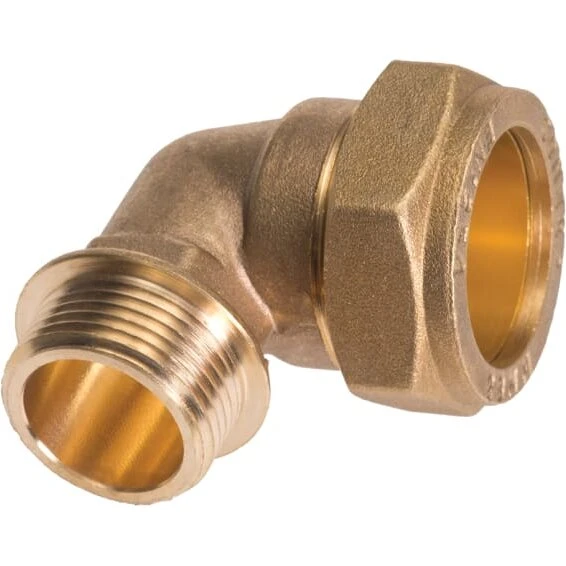 Conex kompressions-vinkel m. nippel 10 mm x 1/2"