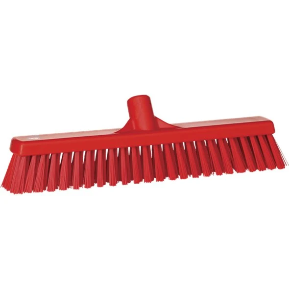 Vikan Fejekost 410 mm Blød/Stiv Rød (31744)