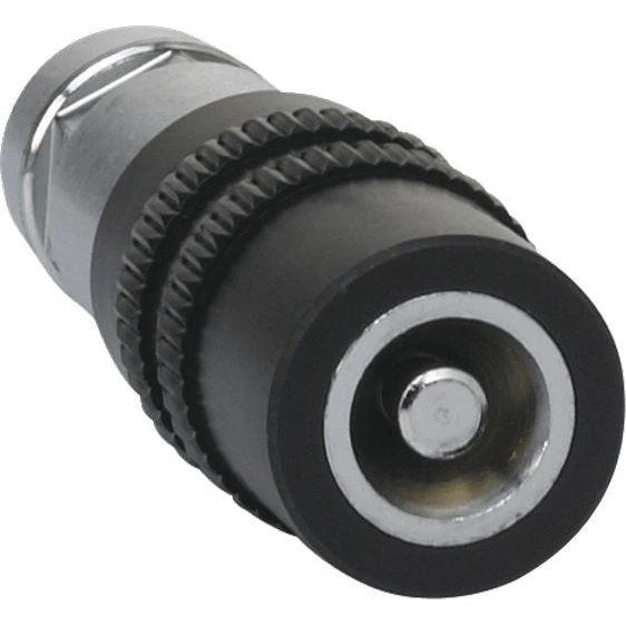 Nito Indstilleligt strålerør, sort, 1/2", metal/plast
