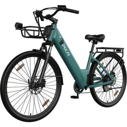 PIXAR C1 Pro Elcykel, 36V 18Ah Samsung Batteri, 28" Blå