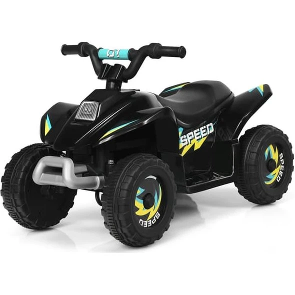 Electric Kids Quad - El-quad til børn, sort, 73 x 40 x 44,5 cm