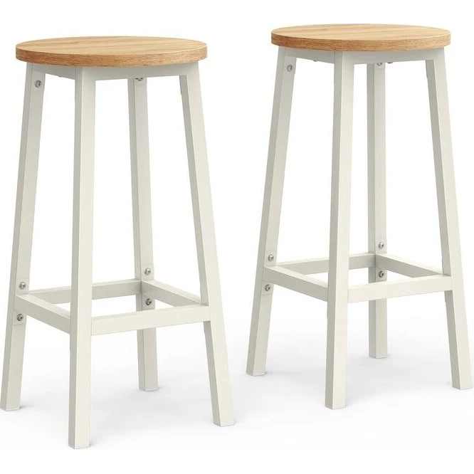 Ava Barstol 2 stk. - Eg Beige 32x65 cm