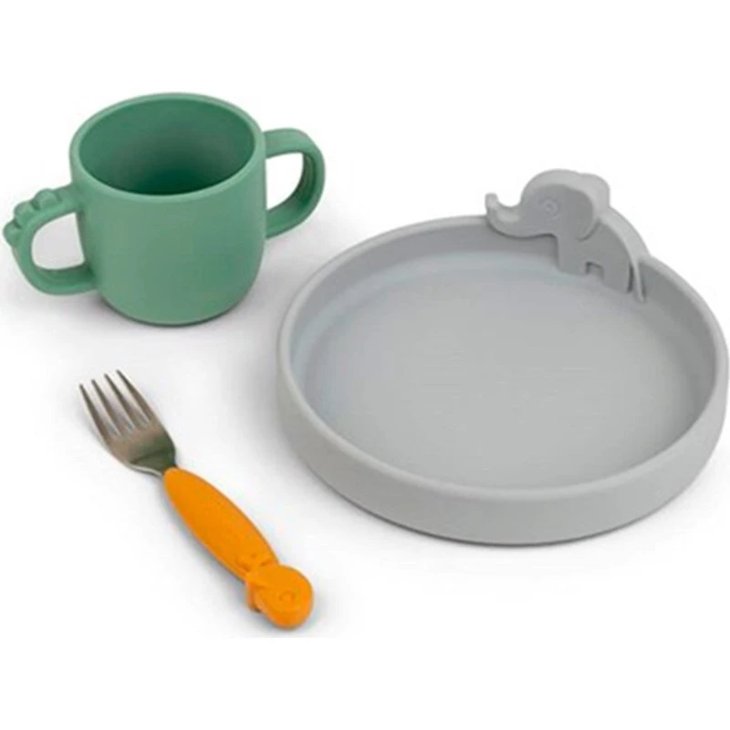 Done by Deer Peekaboo spisesæt, Deer Friends Mix