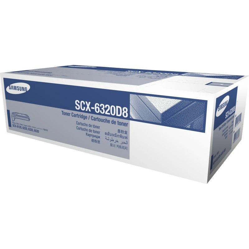 Samsung SCX-6320D8 Sort Tonerpatron - 8000 sider