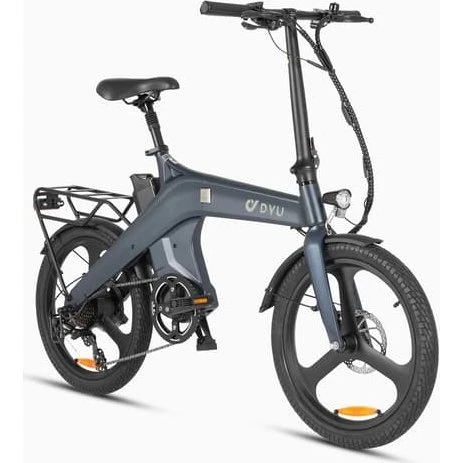 DYU T1 Elcykel – Sammenklappelig magnesiumramme, 60 km rækkevidde