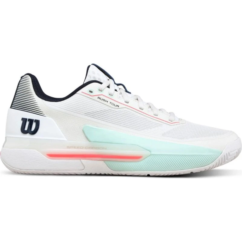 Wilson Rush Tour 5 White/Bay/Fiery Coral