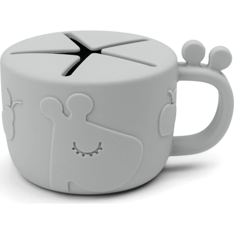 Done by Deer Peekaboo Snack-kop Raffi – grå