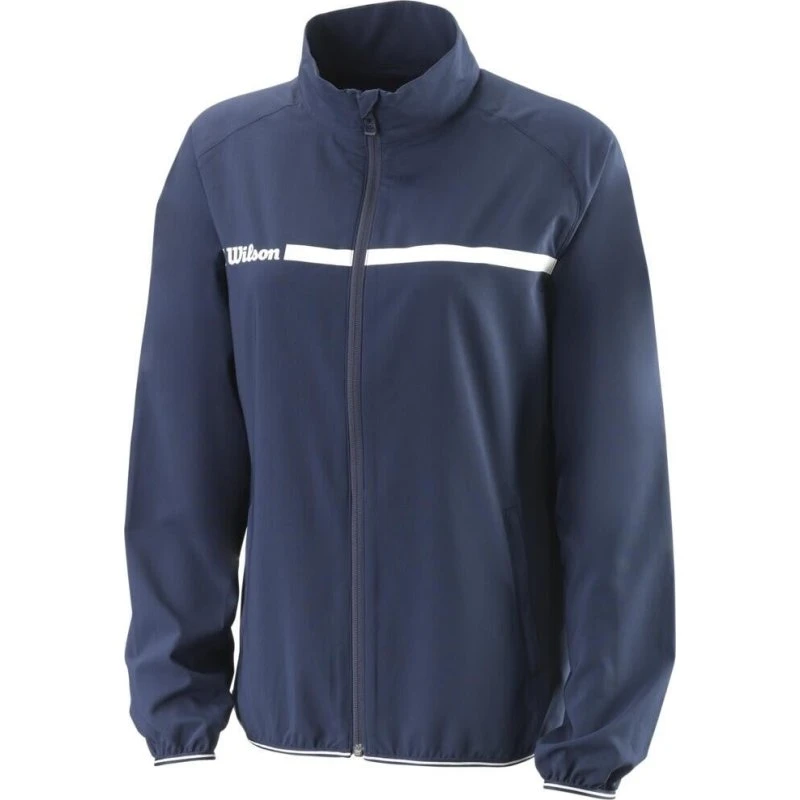 Wilson Team II Woven Jacket Women - Navy Blå