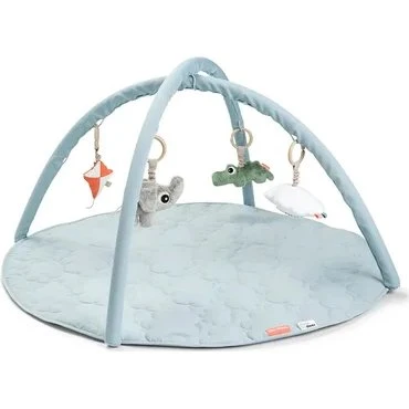 DonebyDeer Playground Aktivitetslegetæppe, Blå