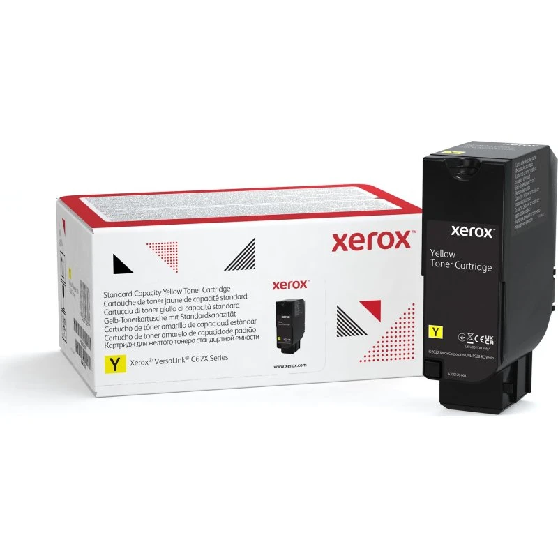 Xerox Gul Toner til VersaLink C625 - 6000 sider