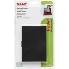 Trodat 9052 blæk- og stempelpude, sort, 70 x 110 mm