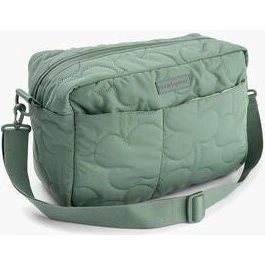 DonebyDeer Green Quiltet Barnevognstaske