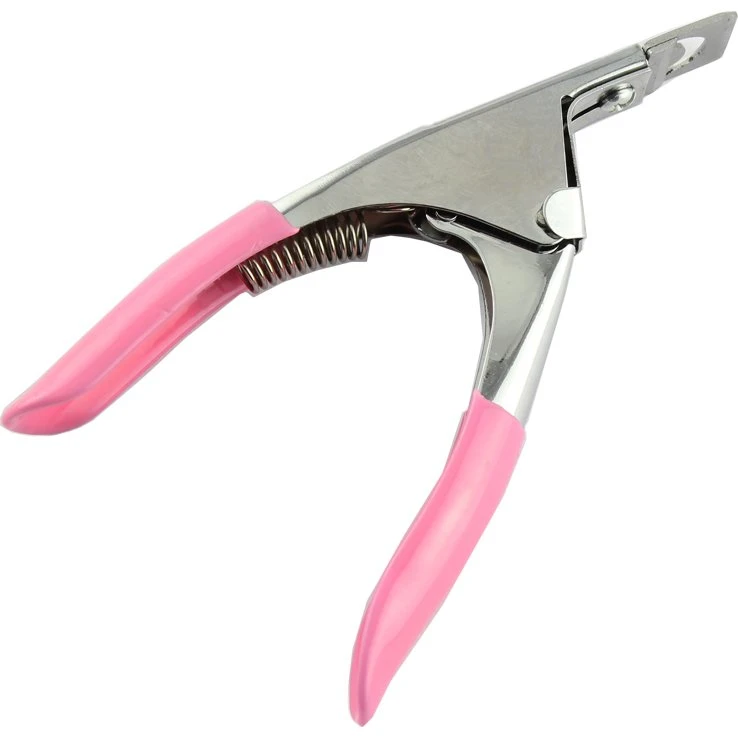 Pincet / neglesaks i rustfrit stål, Pink