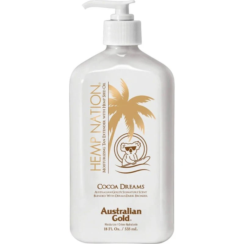 Australian Gold Hemp Nation Cocoa Dreams Tan Extender 532 ml