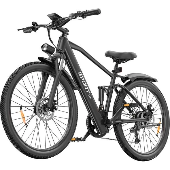 TOOFLY T8S Elcykel 26" - Sort med 48V 9.9Ah Batteri