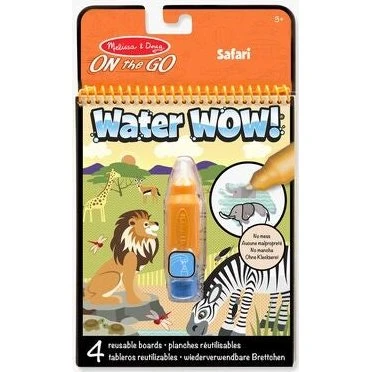 Melissa & Doug Water Reveal Pad - Safari (vandmalebog)