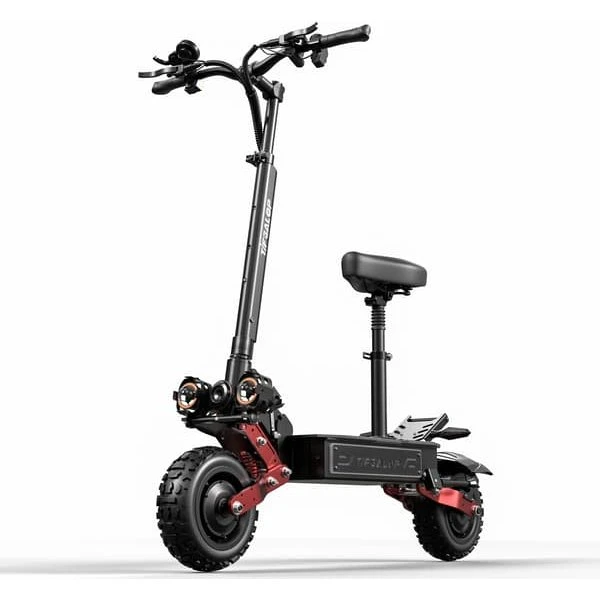 Cleytro CL8 Dual Motor Elektrisk Kickscooter - 11" Off-Road, Sort