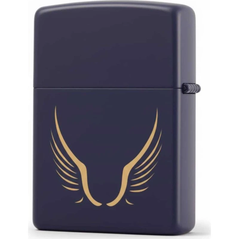 Zippo Luigi Ricci Lighter - Sort Matte Finish