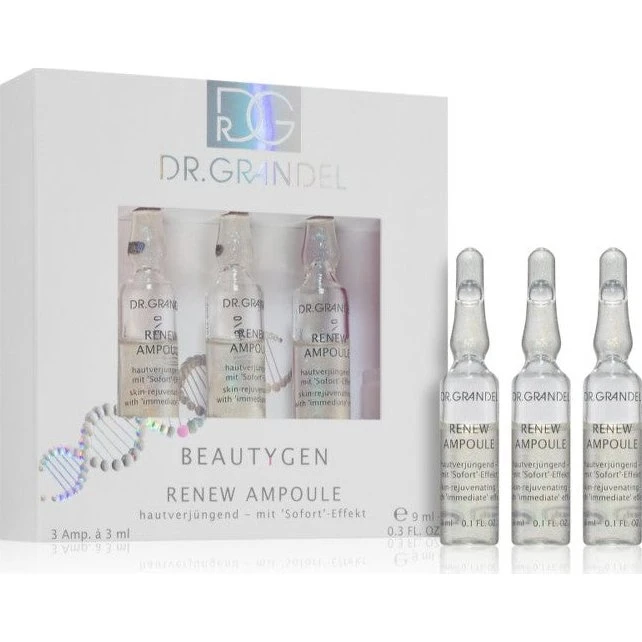 Dr. Grandel Beautygen Renew øjeblikkelig effektserum 3x3 ml