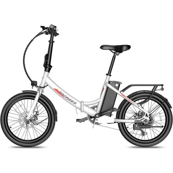 FAFREES F20 Light City E-bike, 20", 36V 20Ah, Hvid