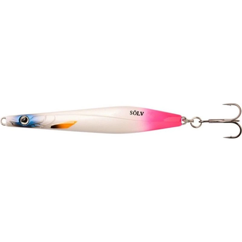 Abu Sölv Spirr 10 cm 18g Gennemløbsblink UV Pink Tail