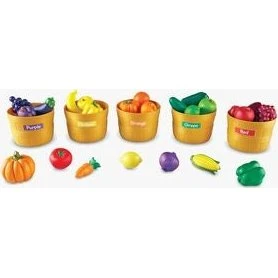 Learning Resources Landmandens farvesorteringssæt - 25 madvarer