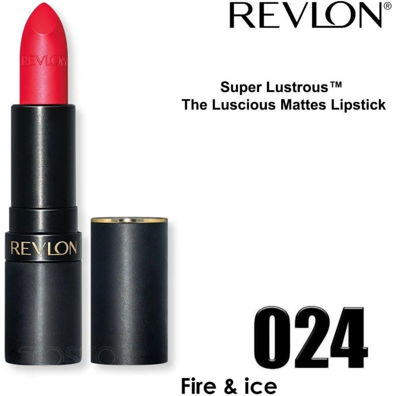 Revlon Superglans Mat Læbestift - Fire & Ice 024