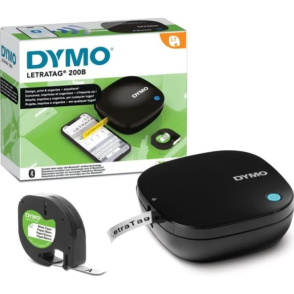 DYMO LetraTag 200B Bluetooth Labelmaskine - Sort