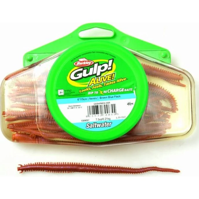 Berkley Gulp Alive Nereis 15cm - Børsteorm Camo