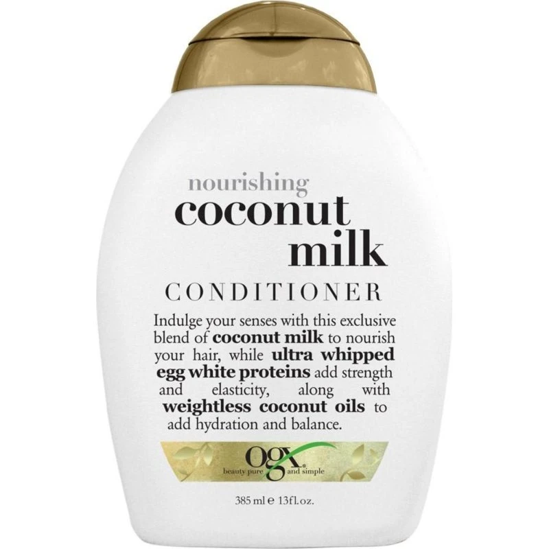 OGX Nourishing Coconut Milk Hårbalsam – 385ml