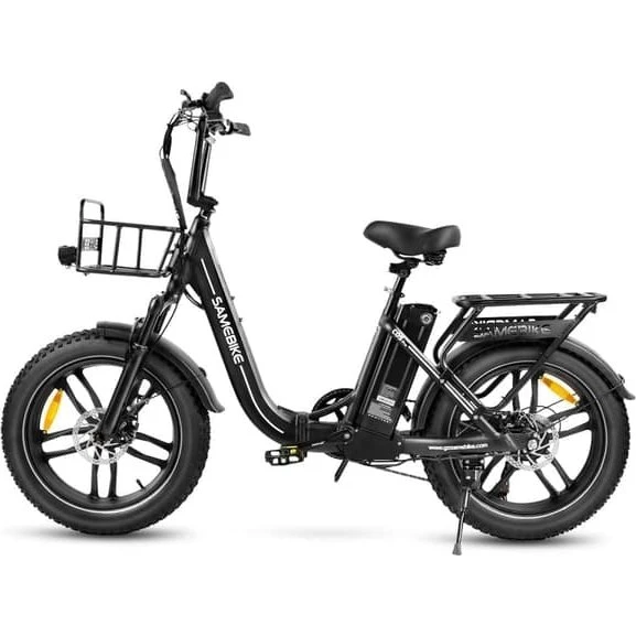 SAMEBIKE C05 Pro Sammenklappelig Elcykel, Step-through, Sort