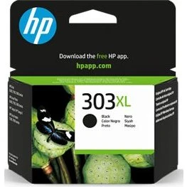 HP 303XL Sort Original Blækpatron - High Yield (600 sider)