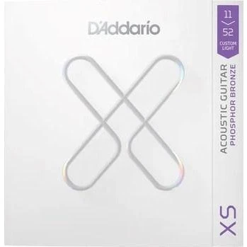 D'Addario XSAPB1152 Custom Light Akustiske Guitarstrenge 11-52