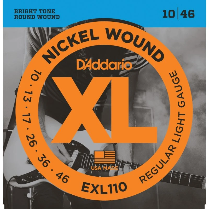 D'Addario EXL110 Elguitarstrenge 10-46 Regular Light