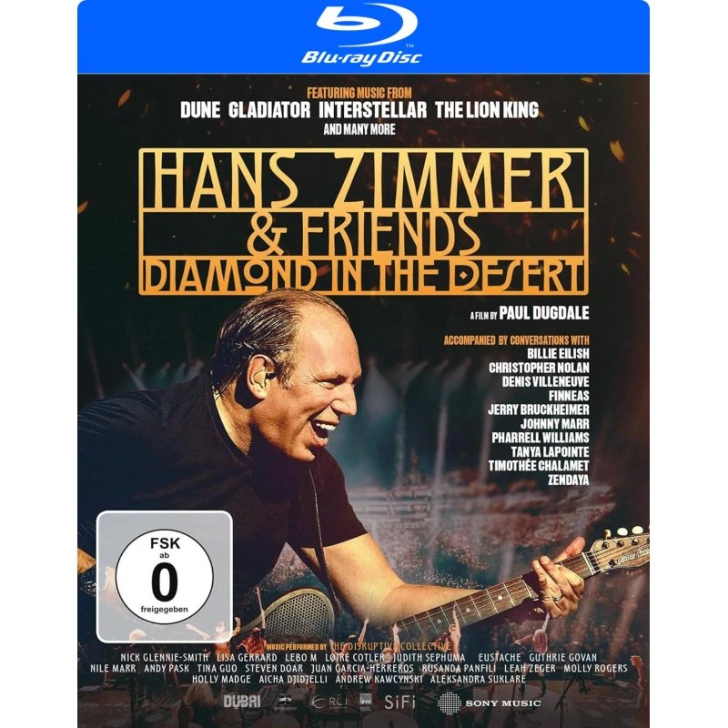Hans Zimmer: Diamond in the Desert Blu-ray (2025)