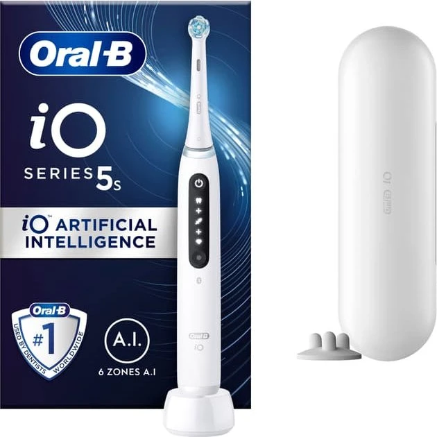 Oral-B iO 5S eltandbørste – Quite White