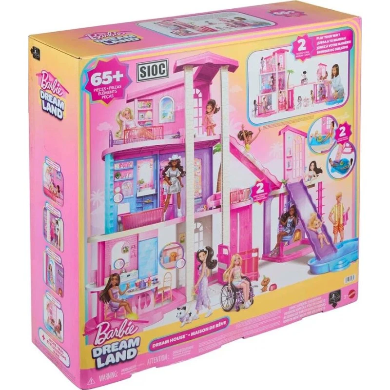 Barbie DreamHouse 2026 - Stort dobbelthus med elevator og pools
