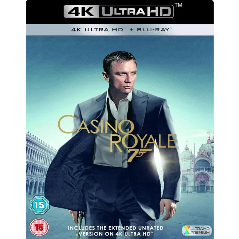 James Bond: Casino Royale 4K UHD + Blu-ray